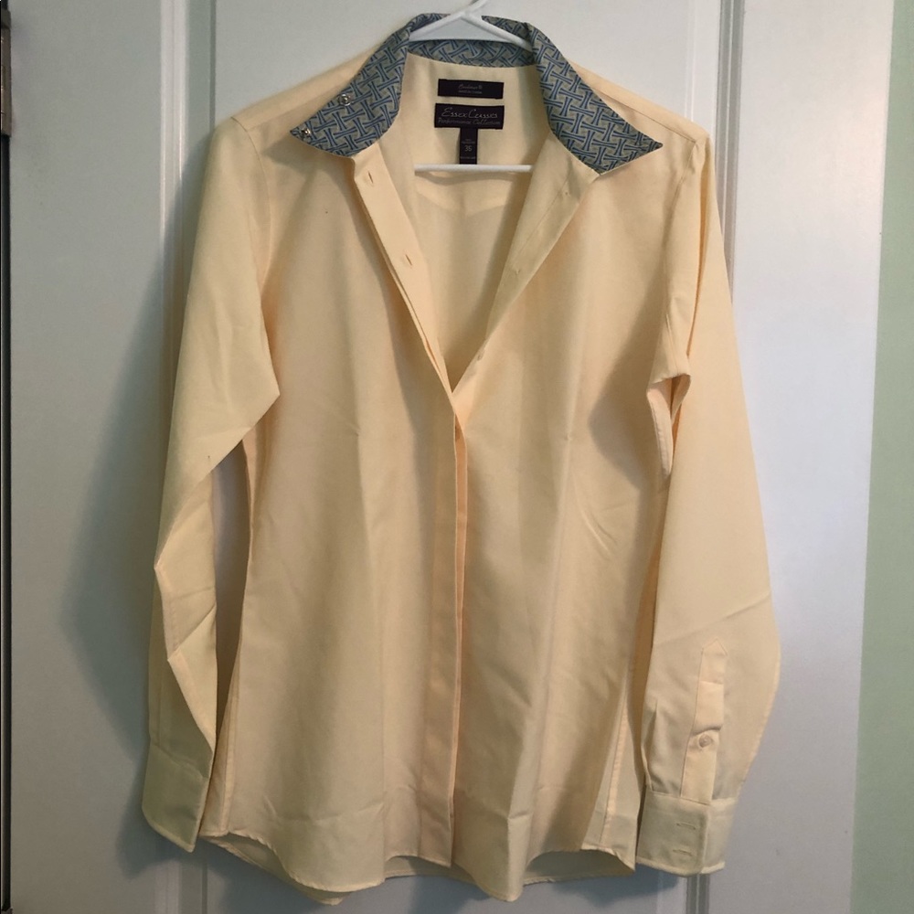 Essex Classics Coolmax yellow Show Shirt